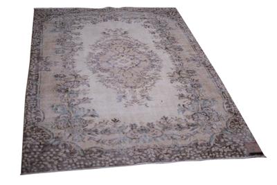 Vintage vloerkleed beige nr.19252 282cm x 172cm