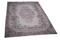 Vintage vloerkleed beige nr.19252 282cm x 172cm