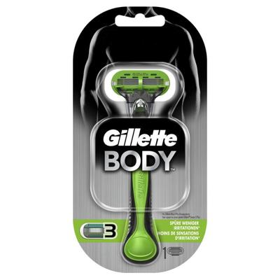 Gillette Body scheerapparaat voor mannen Groen