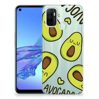 OPPO A53s | A53 Telefoonhoesje met Naam Avocado Singing