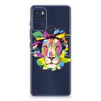 Motorola Moto G60s Telefoonhoesje met Naam Lion Color