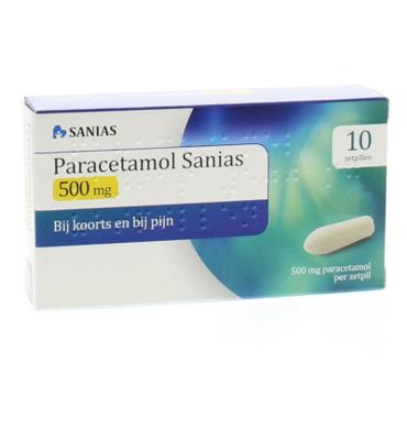 Sanias Paracetamol 500 Mg (10zp)