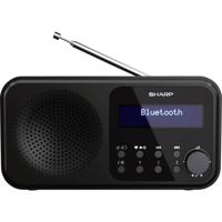 Sharp DR-P420 Radio DAB+, DAB, FM Bluetooth, USB Zwart