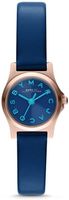 Horlogeband Marc by Marc Jacobs MBM1327 Leder Blauw 10mm - thumbnail