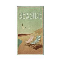 Seahorse Strandlaken Katoen Blackpool 90x170cm - green