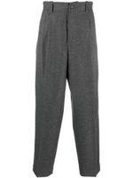 Golden Goose mélange-effect tapered trousers - Gris - thumbnail