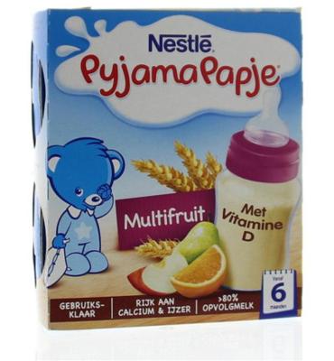 Nestlé Nestlé Pyjamapapje Multifruit (2st)