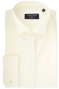 Casa Moda Modern Fit Gala shirt beige, Effen