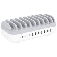 Manhattan 10-Port USB Power Delivery 120 W Laad- en managementsysteem Station IPhone ® 14, 14 Pro, 14 Pro Max, 13, 13 Pro, 13 Pro Max, 13 mini, SE 2022, X, XS, - thumbnail