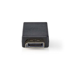 Nedis CCBW37915AT tussenstuk voor kabels DisplayPort Male HDMI Male Antraciet