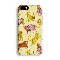 Cute Tigers and Leopards: Volledig Geprint iPhone 7 Hoesje - thumbnail