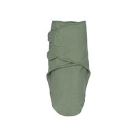 Meyco Swaddle inbakerdoek Uni Forest Green Maat - thumbnail