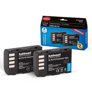 Panasonic DMW-BLF19 accu Twin Pack (Hähnel HL-PLF19)