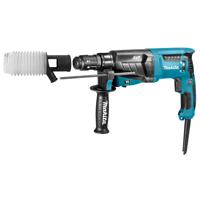 Makita HR2631FTJ combihamer verwisselbare boorkop met stofafzuigset  - HR2631FTJ