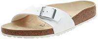 BIRKENSTOCK Madrid Birko-Flor slippers voor heren, wit (wit), 40 EU, wit, 40 EU