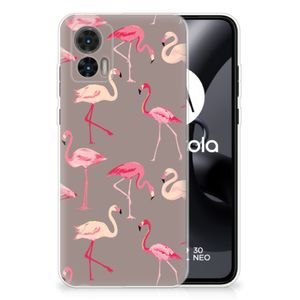 Motorola Edge 30 Neo TPU Hoesje Flamingo