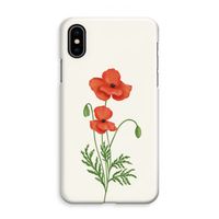 Red poppy: iPhone XS Max Volledig Geprint Hoesje - thumbnail