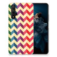 Honor 20 TPU bumper Zigzag Multi Color