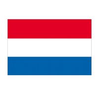 Luxe vlag Nederland 100 x 150