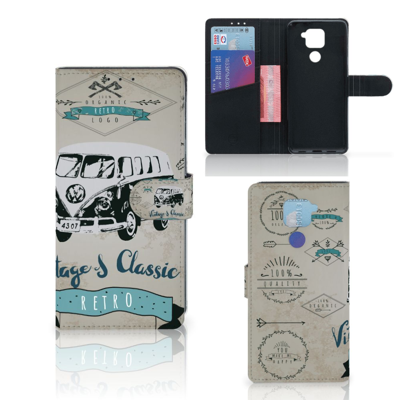 Xiaomi Redmi Note9 Telefoonhoesje met foto Retro VW Bus Xiaomi Redmi Note9 Telefoonhoesje met foto Retro VW Bus