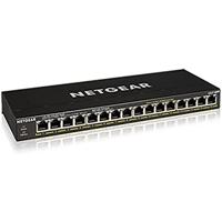 NETGEAR GS316PP Unmanaged Gigabit Ethernet (10/100/1000) Power over Ethernet (PoE) Zwart