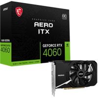 MSI AERO GeForce RTX 4060 ITX 8G OC NVIDIA 8 GB GDDR6 - thumbnail