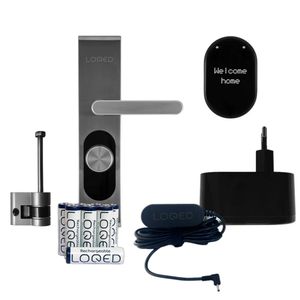 LOQED Touch Smart Lock + Power Kit