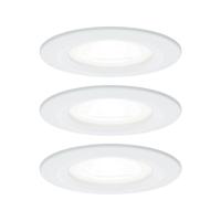 Paulmann 92980 LED-inbouwlamp Set van 3 stuks LED GU10 19.5 W Wit (mat)