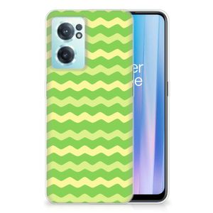 OnePlus Nord CE 2 5G TPU bumper Waves Green