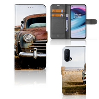 OnePlus Nord CE 5G Telefoonhoesje met foto Vintage Auto - thumbnail