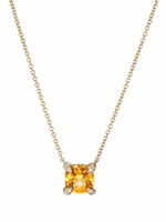 David Yurman collier Châtelaine en or 18ct orné de diamants et de citrine - thumbnail