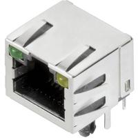 Weidmüller RJ45C5 T1U 2.8E4G/Y TY RJ45-aansluitstekker CAT 5 2562880000 Bus, inbouw horizontaal Aantal polen 12 Zilver, Zwart 140 stuk(s) - thumbnail