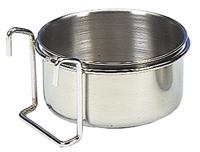 Nobby roestvrij stalen nap met bevestiging ring met haak 15,0 cm 0,85 ltr