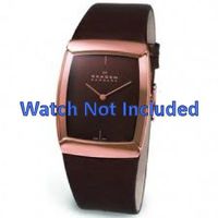 Horlogeband Skagen 584LRLM Leder Bruin 28mm - thumbnail