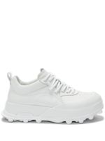 Jil Sander baskets en cuir - Blanc - thumbnail