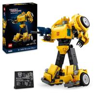 LEGO Icons Transformers Bumblebee Actiefiguur, Bouwpakket voor Volwassenen, Kantoor Decoratie en Woonaccessoire, Cadeau voor Hem en Haar, Kan Omgebouwd Worden tot Auto 10338