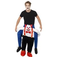 Instapkostuum enge horror clown voor volwassenen - thumbnail