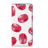 Samsung Galaxy S22 Plus Flip Style Cover Pink Macarons - thumbnail