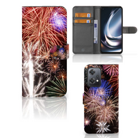 OnePlus Nord CE 2 Lite Wallet Case met Pasjes Vuurwerk