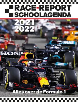 Schoolagenda 2021-2022 F1 Race-Report - Hardcover (8719497167715)
