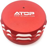 Aluminium tankdop, rood, voor oa. Rovan & King Motor Baja