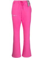 Doublet pantalon de jogging à logo strassé - Rose