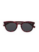 Dolce & Gabbana Kids lunettes de soleil à monture papillon - Rouge