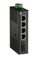 LevelOne IES-0510 netwerk-switch Unmanaged Fast Ethernet (10/100) Zwart