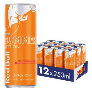 Red Bull - Summer Edition (Abrikoos Aardbei) - 12x 250ml