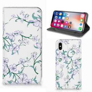 Apple iPhone Xs Max Uniek Smart Cover Blossom White