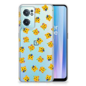 TPU bumper voor OnePlus Nord CE 2 5G Katten Emojis