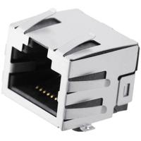 encitech RJJS-88-SMT-WF1 RJ45-connector 2101-0121-02 Bus, inbouw horizontaal Aantal polen 8P8C Metaal 1 stuk(s) - thumbnail