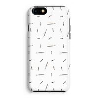 Hipster stripes: iPhone 8 Tough Case - thumbnail