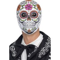 Day of the dead Senor Bones masker   -